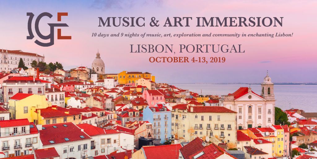 Innovative Giving Enhancement (IGE) Announces 2019 Music and Art Immersion Event in Lisbon