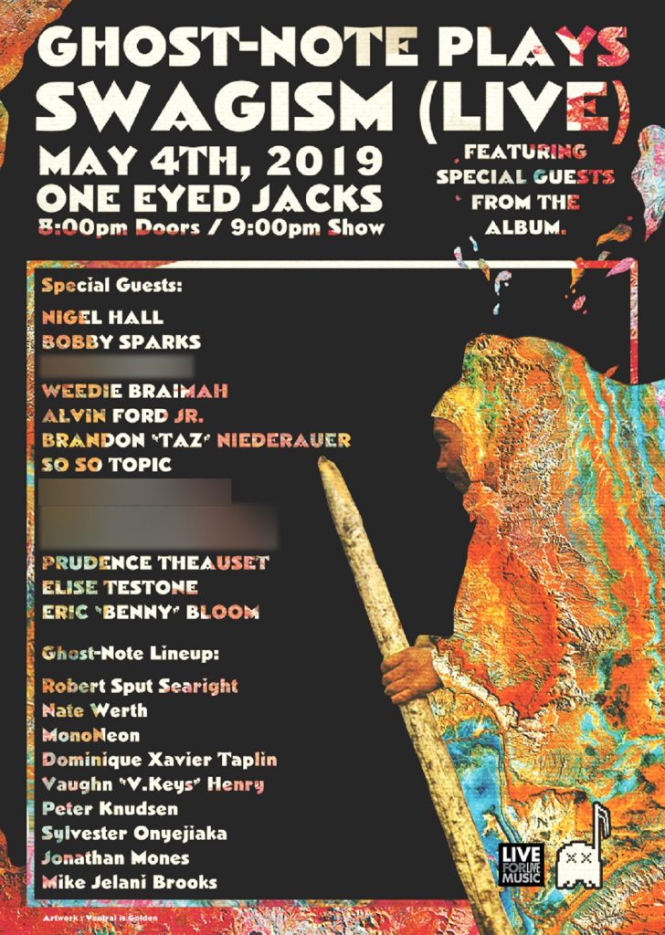 Ghost-Note Announces 'Swagism Live' Show For Jazz Fest Late Night