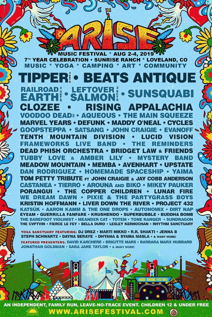 ARISE Music Festival Announces 2019 Lineup