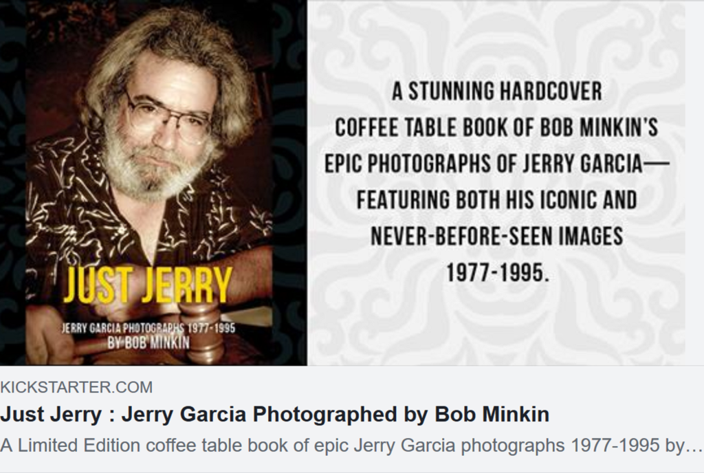 Bob Minkin Releases "Just Jerry"