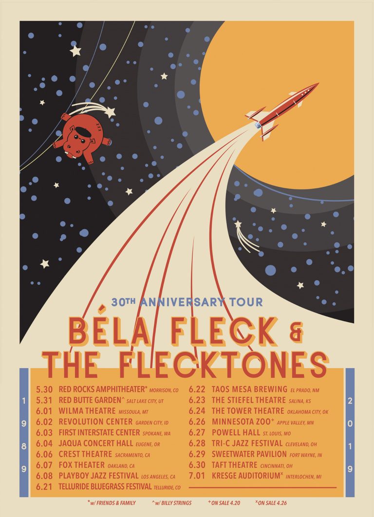 Béla Fleck & The Flecktones Announce 30th Anniversary Tour!