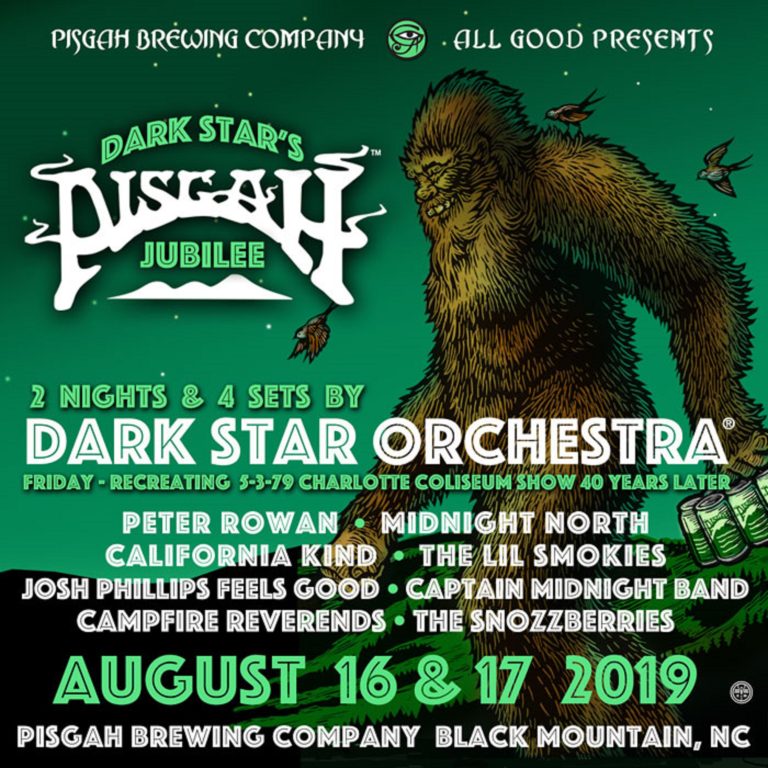 Announcing Dark Star's Pisgah Jubilee August 16 & 17 in Black Mountain, NC