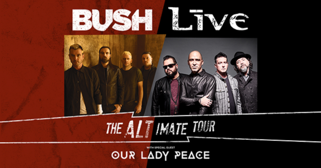 +LIVE+ and BUSH Celebrate 25th Anniversary of Iconic Albums with Co-Headline Tour