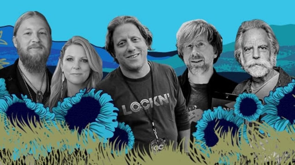 Meet Bob Weir, Derek + Susan, & Trey as Peter Shapiro's Guest at LOCKN'