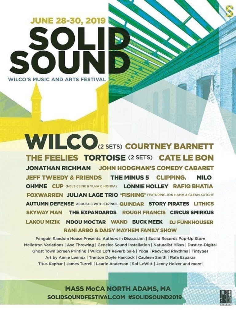 Wilco's Solid Sound Festival Announces Authors & Comedians