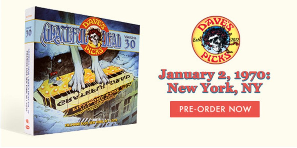 Now Available For Pre-Order: Dave’s Picks Volume 30