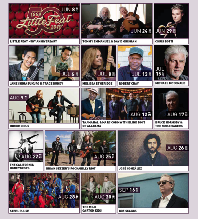 2019 CHAUTAUQUA SUMMER CONCERT SERIES