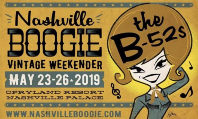 The B-52s, Ronnie Spector & The Ronettes, & JD McPherson to headline 2019 Nashville Boogie Vintage Weekender