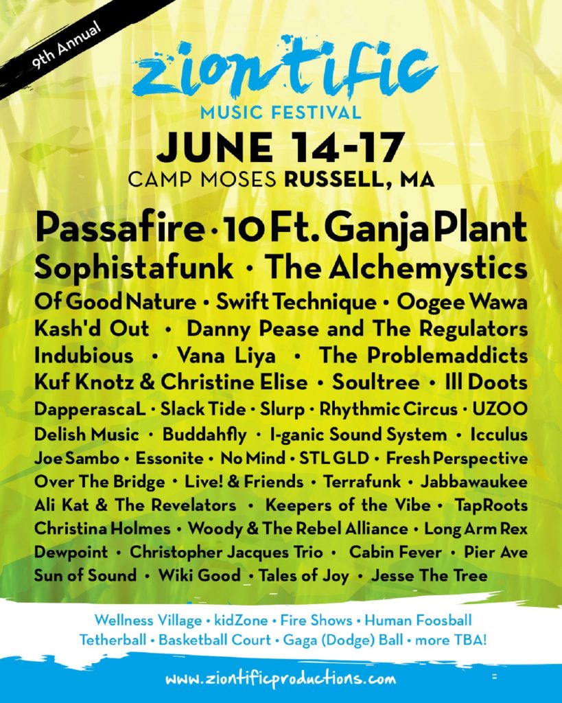 POSITIVITY, UNITY, FAMILY, AND THE ZIONTIFIC MUSIC FESTIVAL