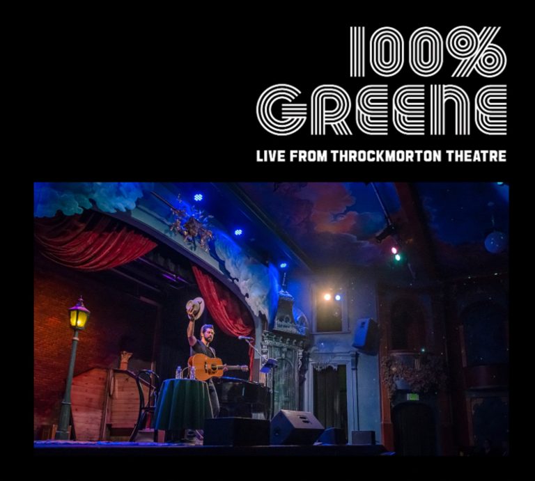Jackie Greene Announces New Album, "100% Greene: Live From Throckmorton Theatre"