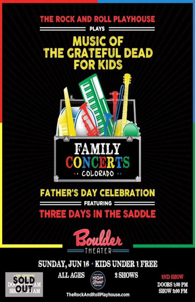2nd Grateful Dead for Kids Rock and Roll Playhouse Show Added