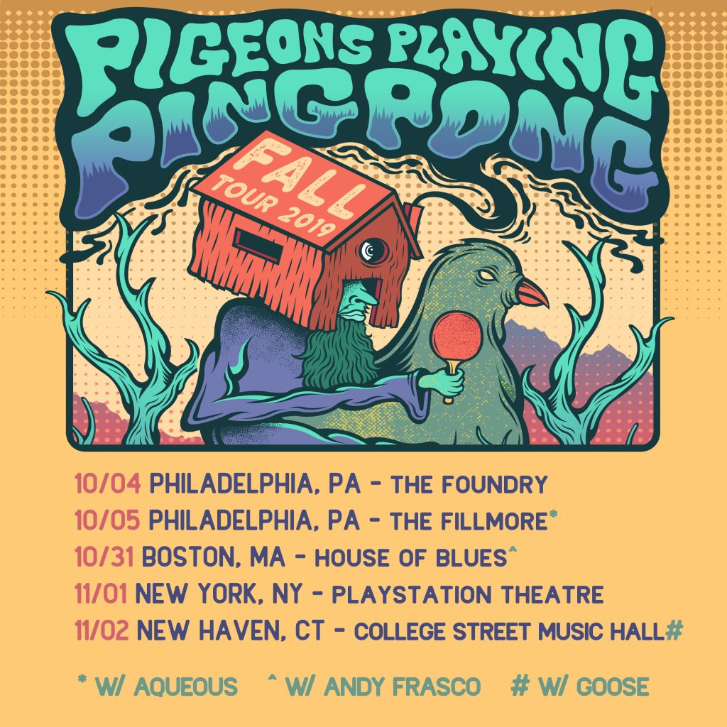 Pigeons Playing Ping Pong Announces Additional 2019 Fall Tour Dates