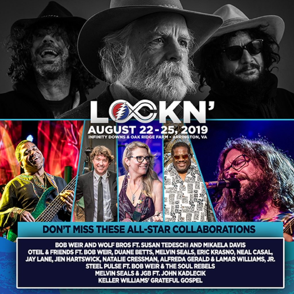 DeadHeads Unite for LOCKN’ Festival on AUG 22 – 25!