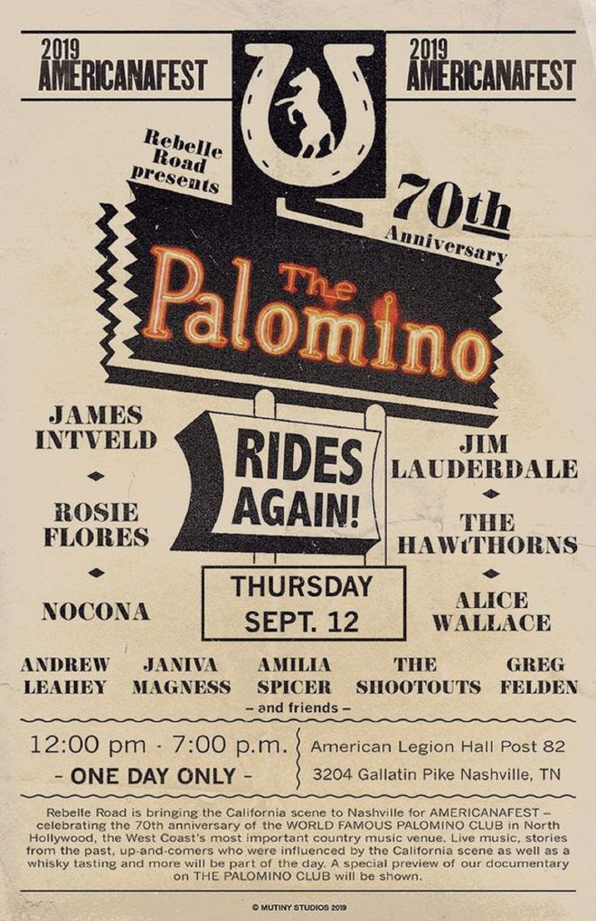 Jim Lauderdae, Rosie Flores, James Intveld Celebrate the 70th Anniversary of the Palomino Nightclub