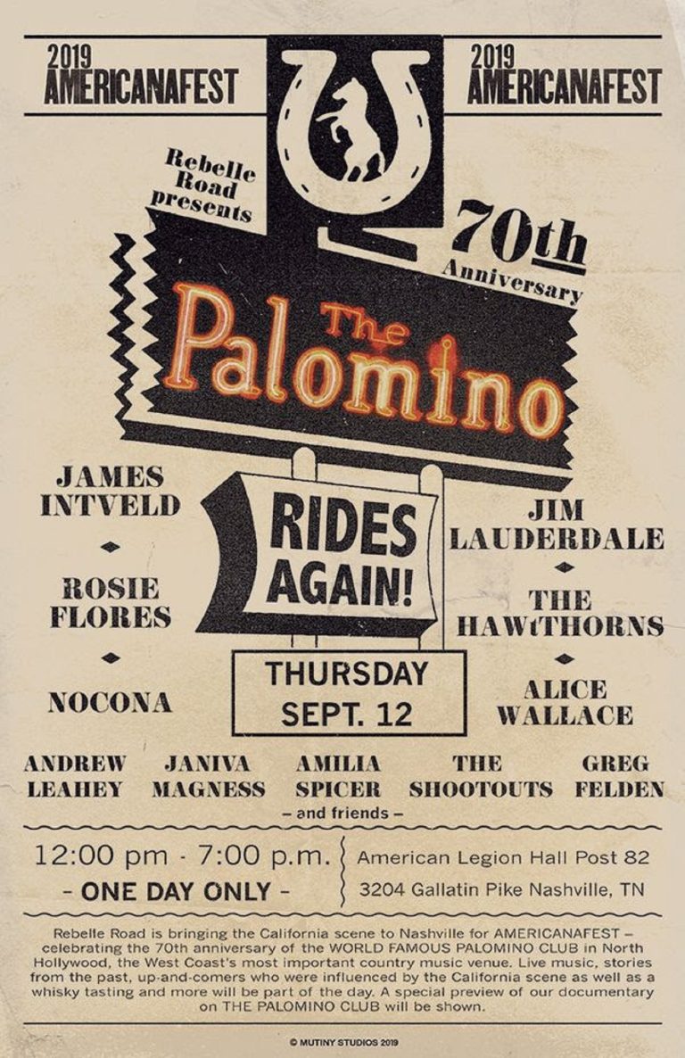 Jim Lauderdae, Rosie Flores, James Intveld Celebrate the 70th Anniversary of the Palomino Nightclub