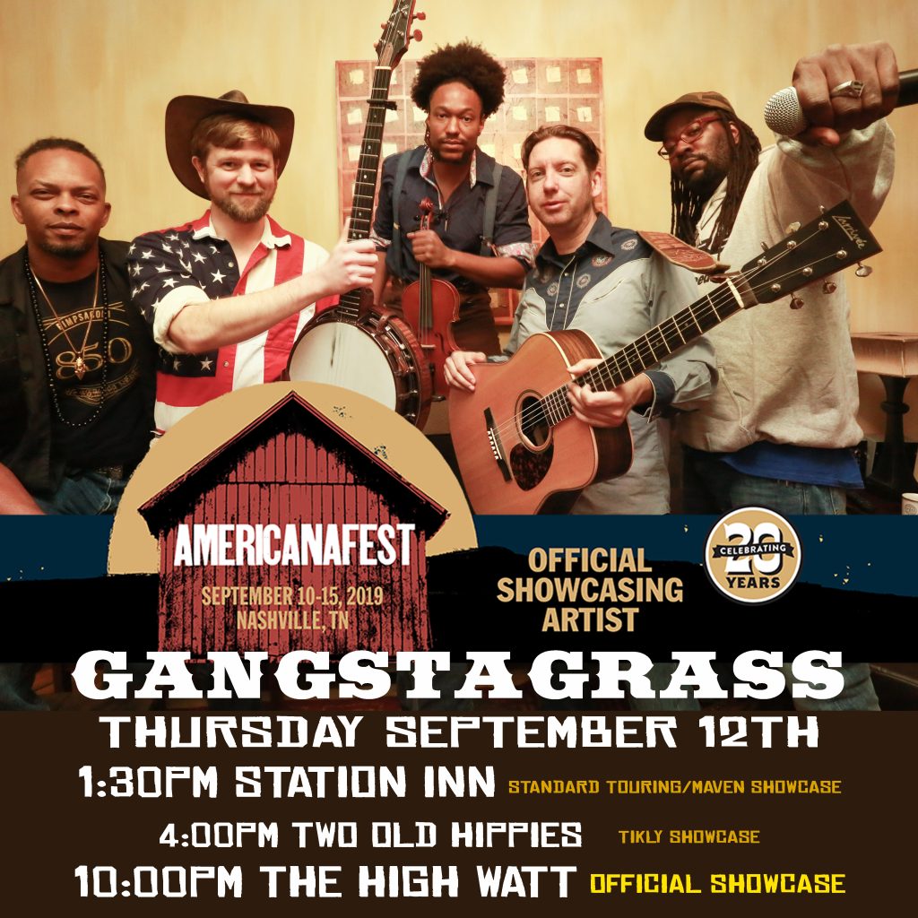 GANGSTAGRASS AT AMERICANA FEST – “POCKET FULL OF FIRE” OUT NOW