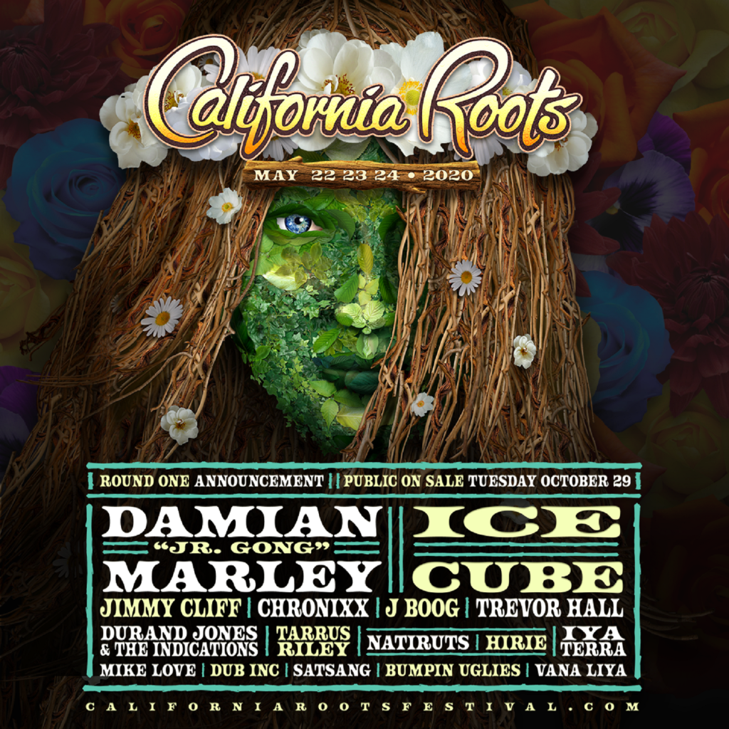 The 11th Annual California Roots Music and Arts Festival Announce First Round Of Artists!