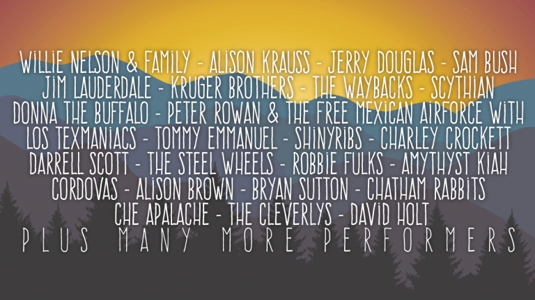 Willie Nelson & Family, Alison Krauss, and more to perform at MerleFest 2020