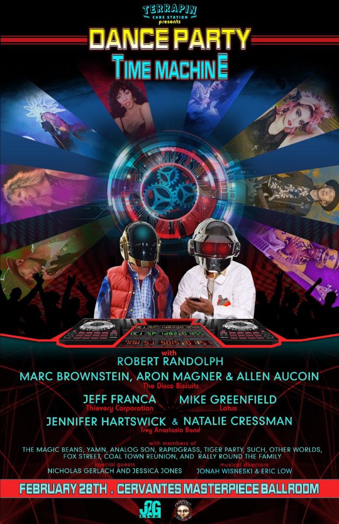 Dance Party Time Machine Announces Robert Randolph, Jennifer Hartswick, Natalie Cressman and more for 2020 return