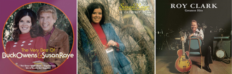 Three Vinyl Reissues Spotlight Pioneering Country Artists Roy Clark, Buck Owens, and Susan Raye