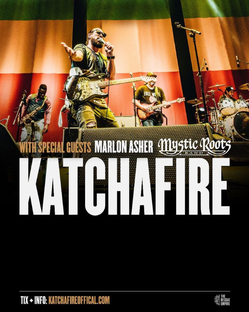 Katchafire Announces U.S. Winter Tour w/ Marlon Asher & Mystic Roots Band!