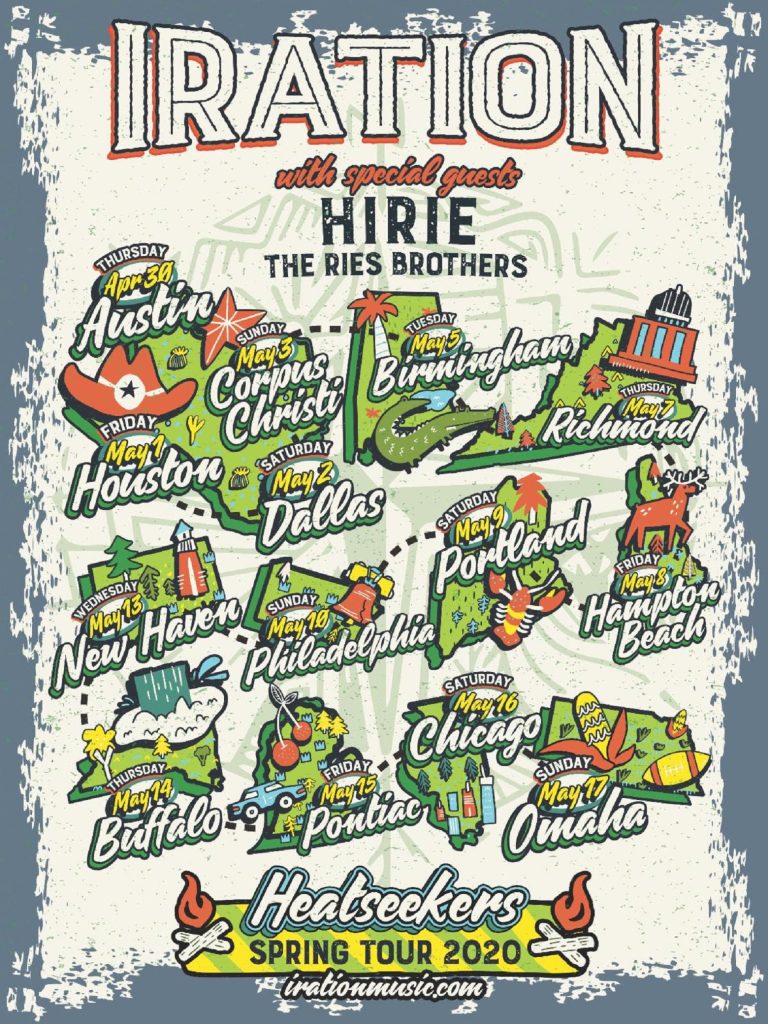 IRATION Announces Heatseekers Spring Tour Dates April 30th-May 17th