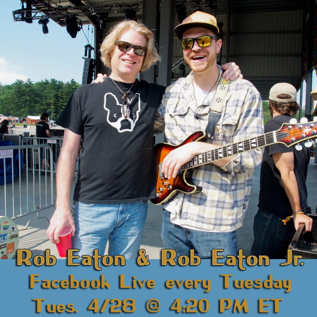 DSO does 'Need A Miracle Mondays' Archival Stream + Tues: Rob Eaton & Rob Eaton Jr. – FB Live every Tues 4:20 PM