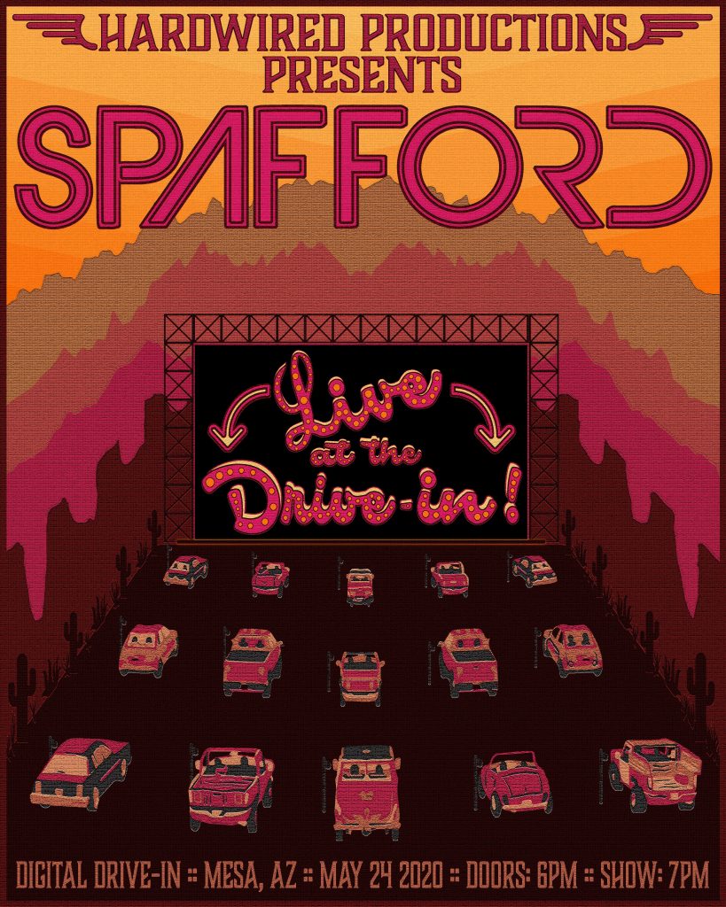 Spafford announces Live At The Drive-In