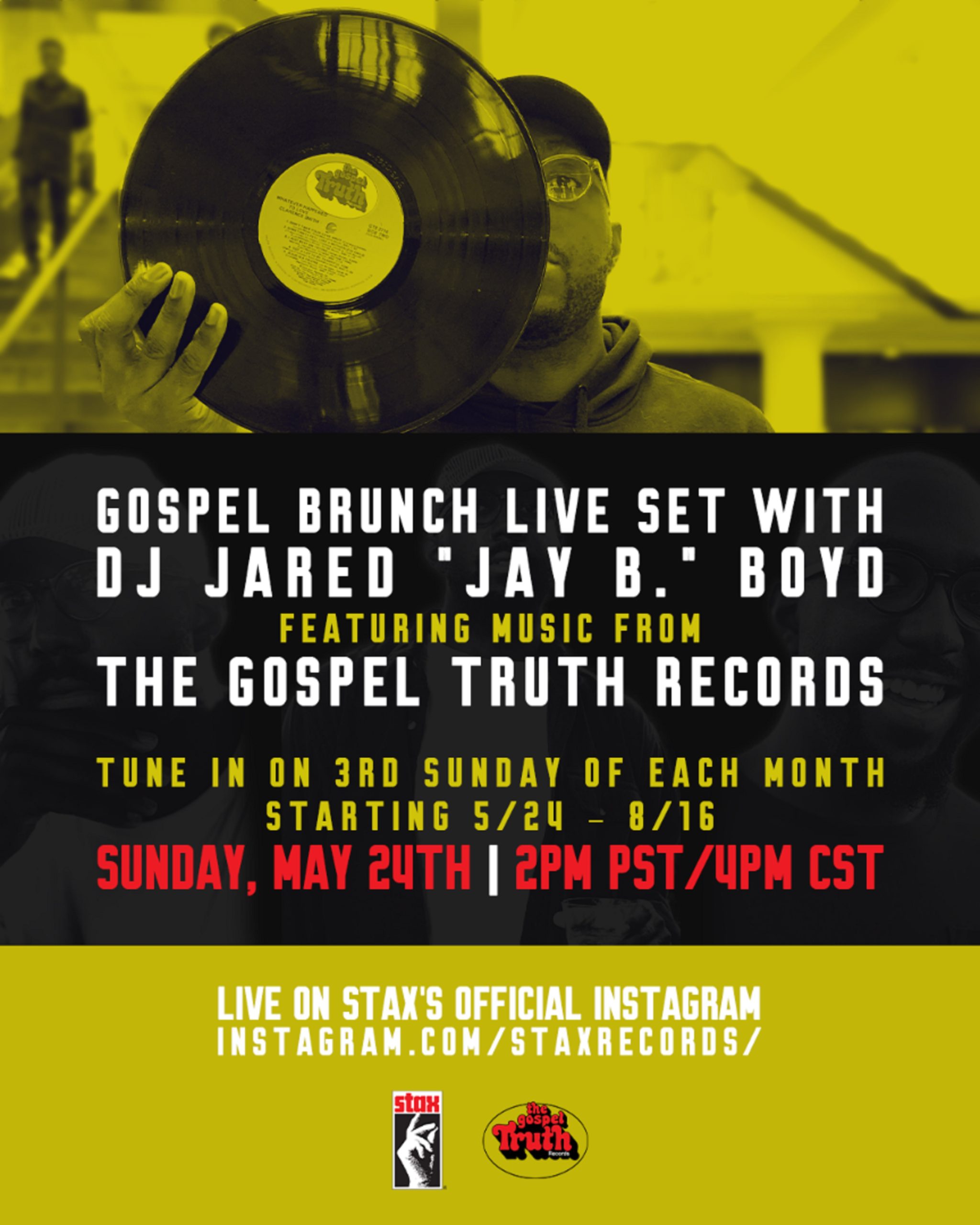 Stax Records kicks off new Instagram Live series this Sunday