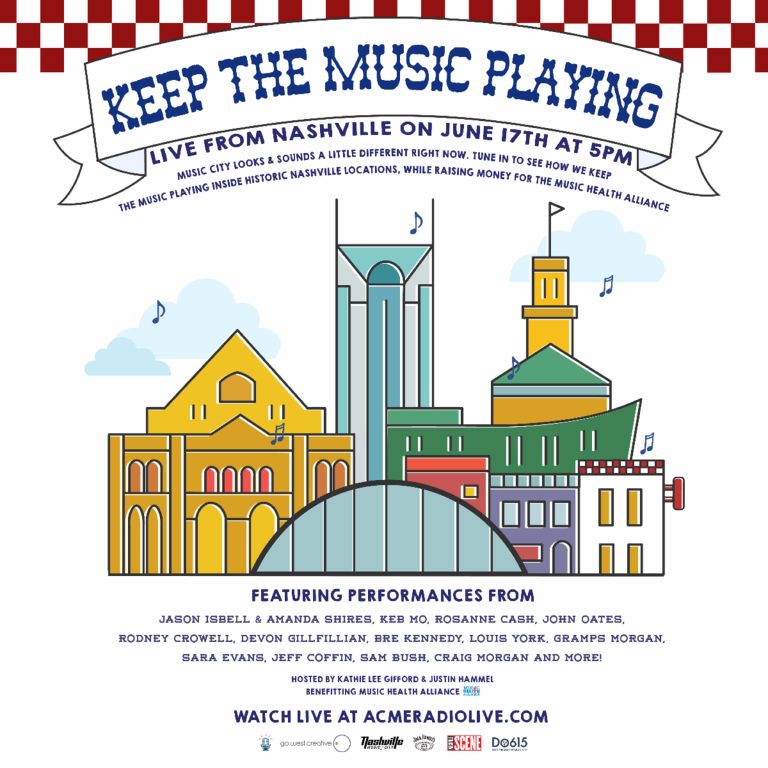 Acme Radio Live Announces June 17th Keep The Music Playing Live Stream Benefitting Music Health Alliance