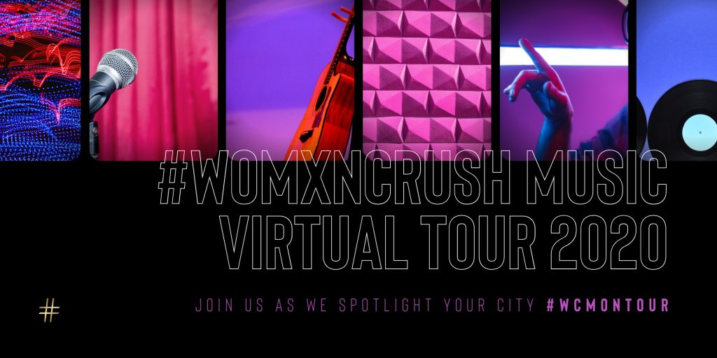 #WomxnCrush Music Announces Nationwide Virtual Tour To Connect Local Communities