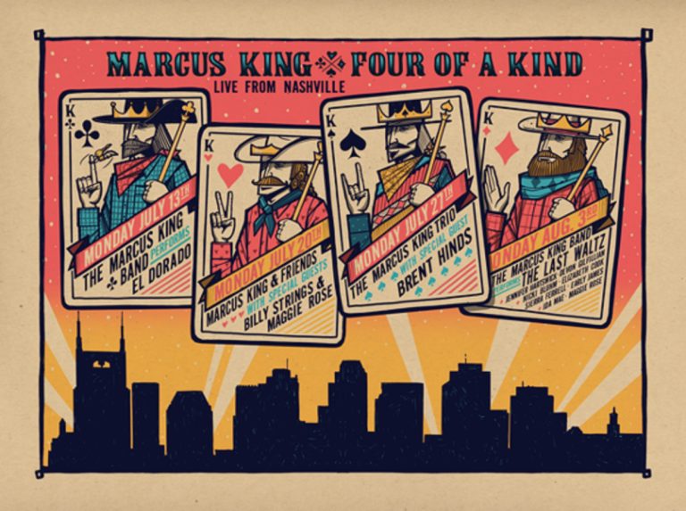 Marcus King announces 'Four Of A Kind – Live from Nashville'