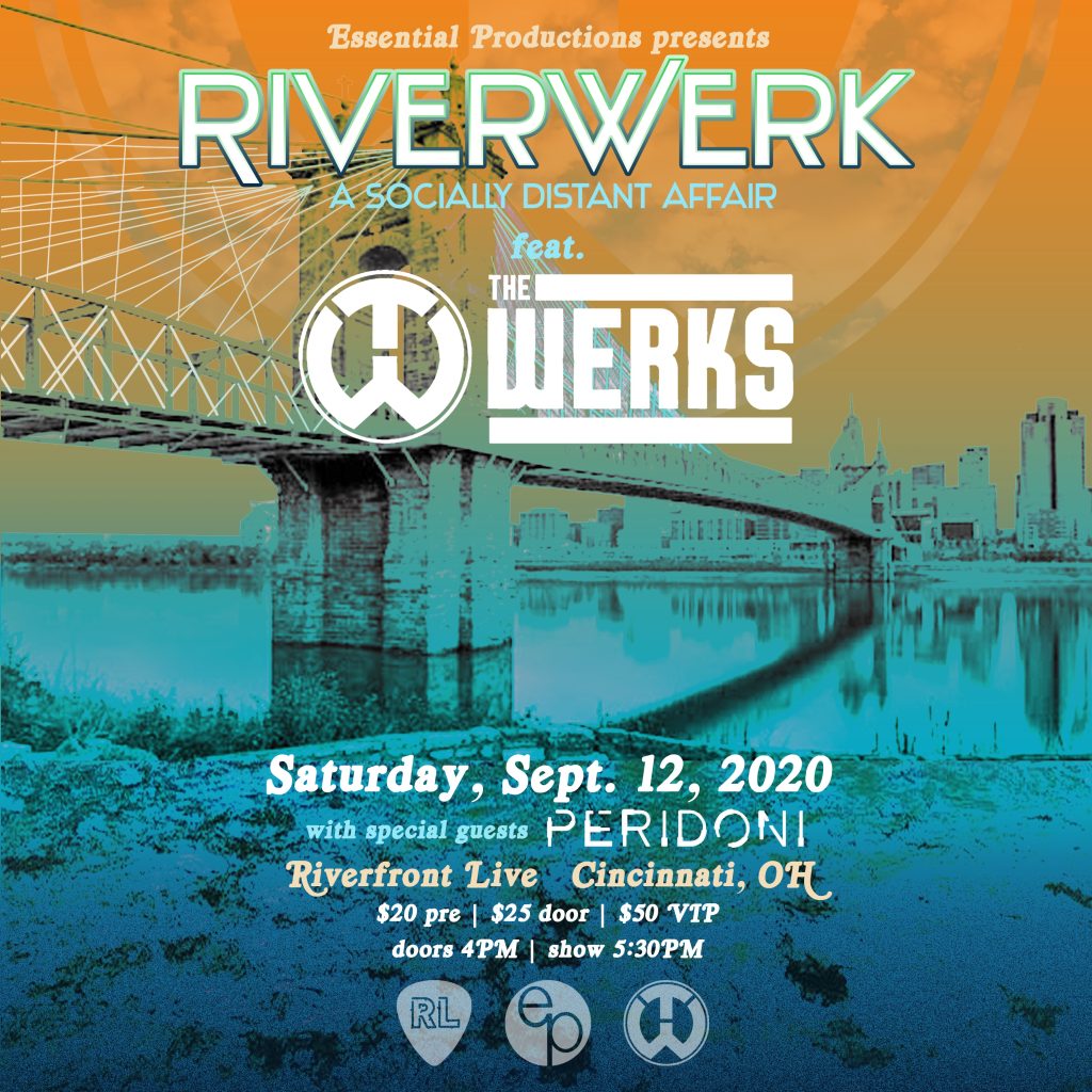 Riverwerk: The Werks return to the stage with a socially distant concert in Cincinnati