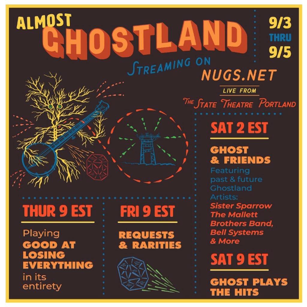 The Ghost of Paul Revere Announce 'Almost Ghostland' Virtual Festival – Labor Day Weekend
