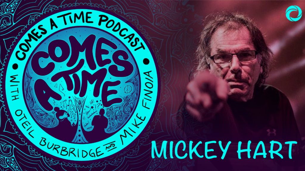 Mickey Hart joins Oteil Burbridge & Mike Finoia on new podcast series