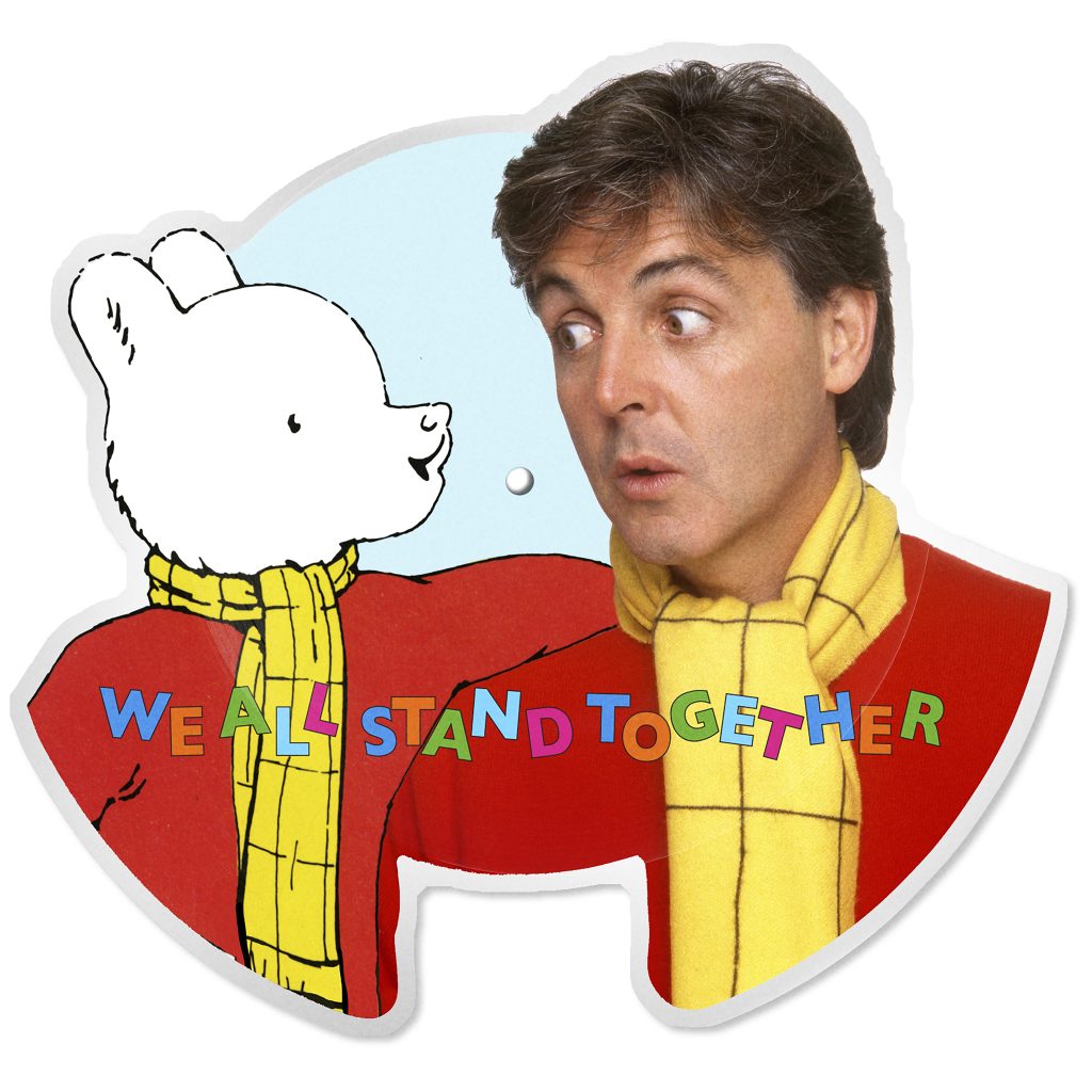 Paul McCartney wishes DreamWorks Animation/Classic Media’s Rupert The Bear a very happy 100th birthday!