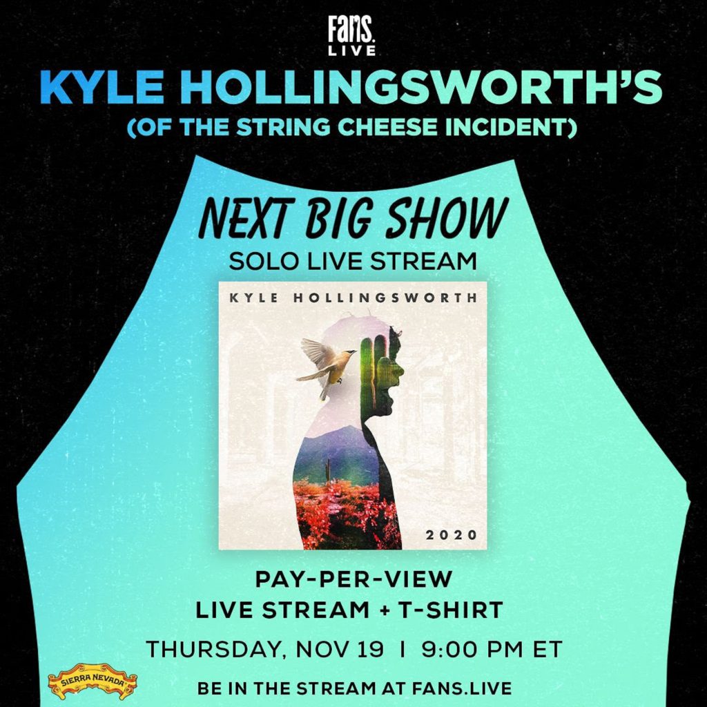 Kyle Hollingsworth announces the Next Big Show