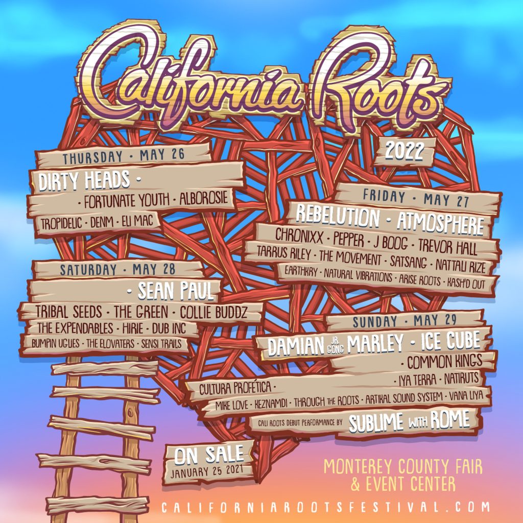 The California Roots And Arts Festival Rescheduled To May 2022