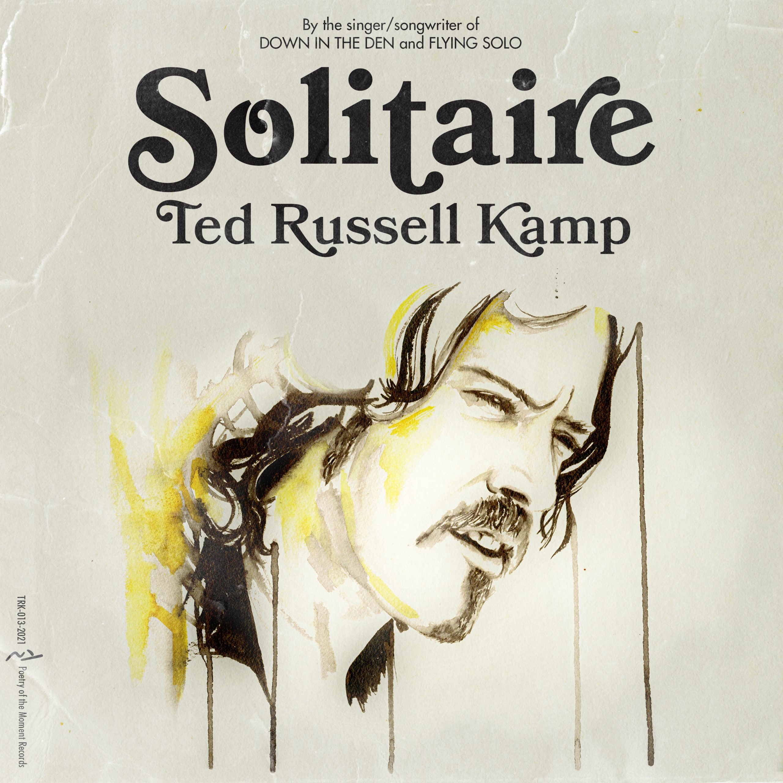 Ted Russell Kamp To Release 'Solitaire' On May 7th, 2021
