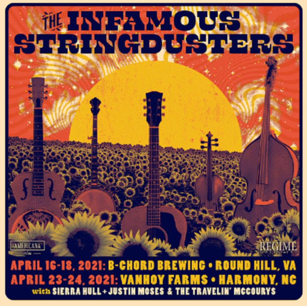 The Infamous Stringdusters Announce April Weekend Shows in Virginia, North Carolina