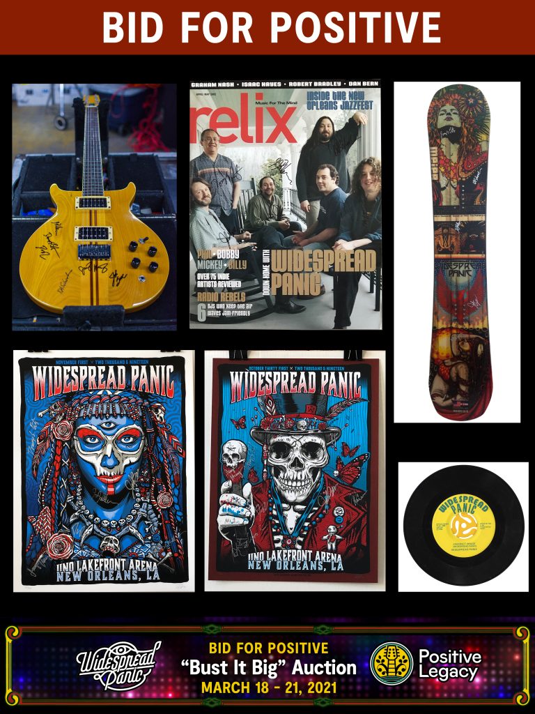 "Bust It Big" Widespread Panic Online Auction
