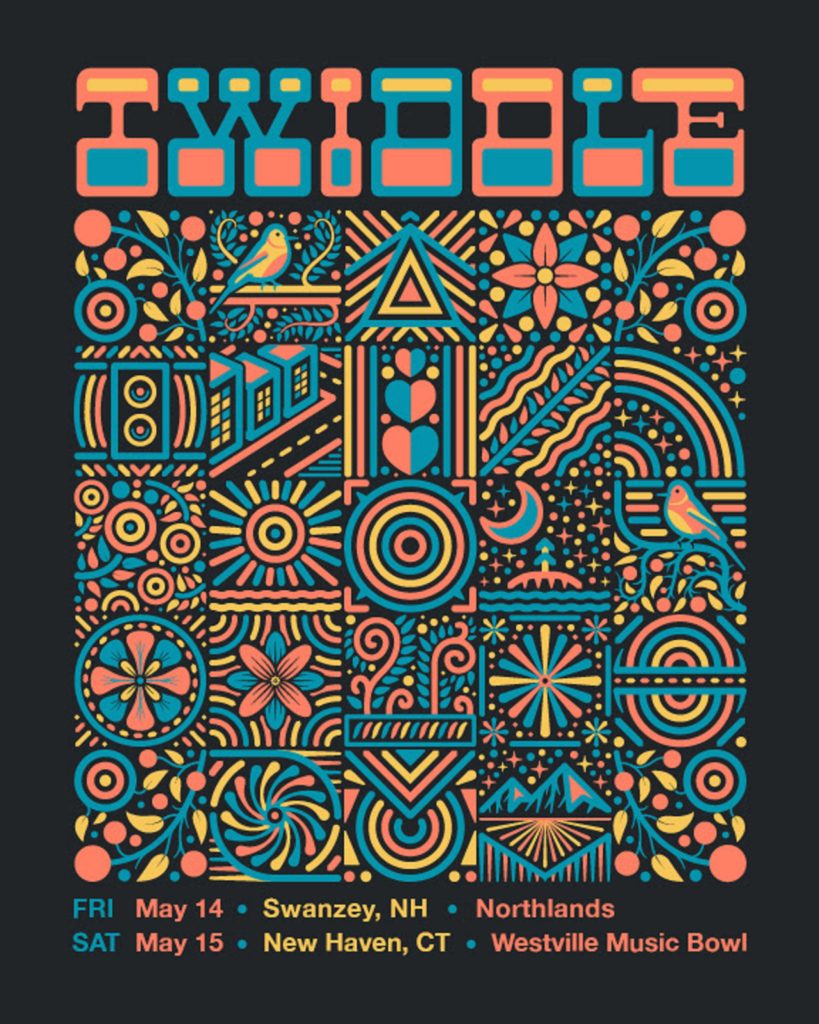 TWIDDLE ANNOUNCE A PAIR OF MAY CONCERTS