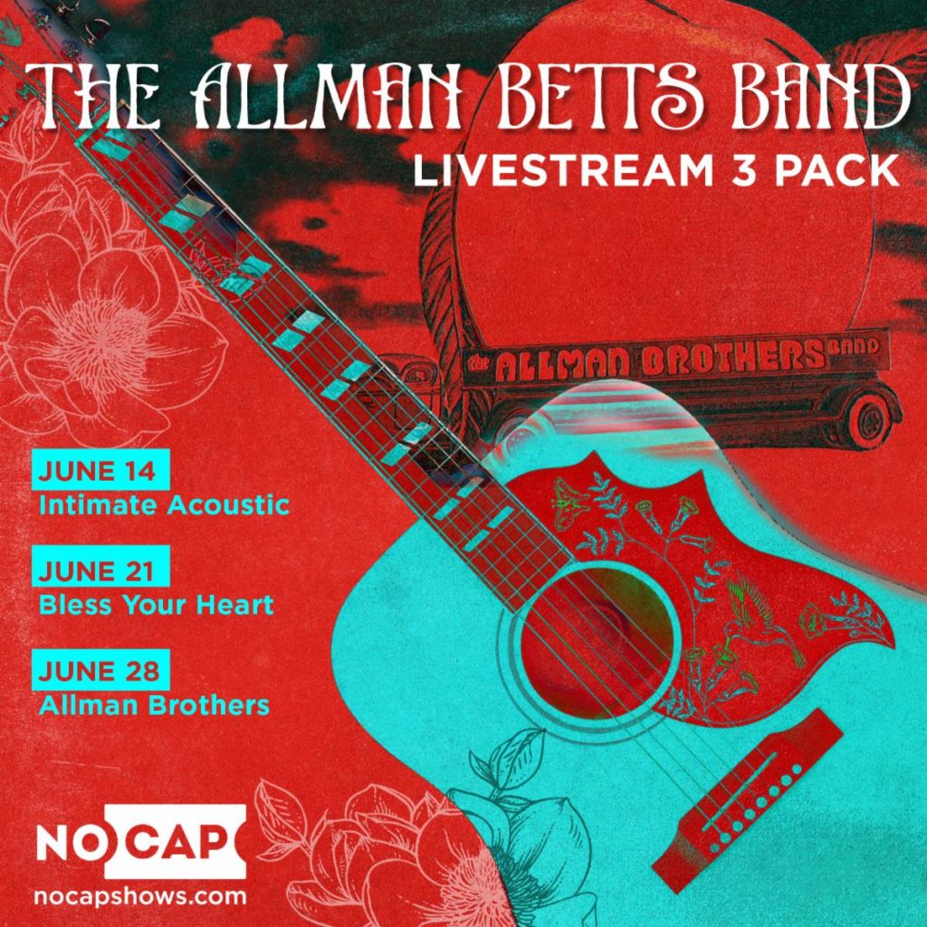 The Allman Betts Band announce one of a kind livestream performances coming this June
