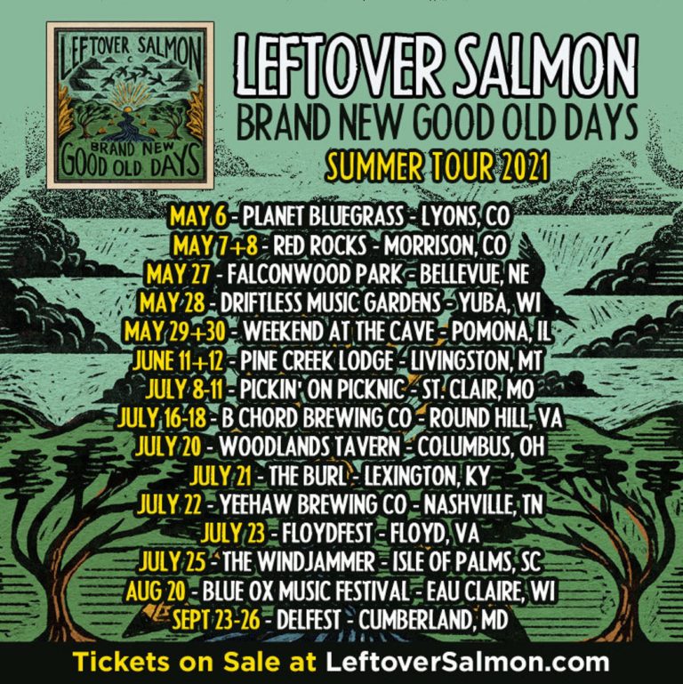 LEFTOVER SALMON is "Flyin' at Night"