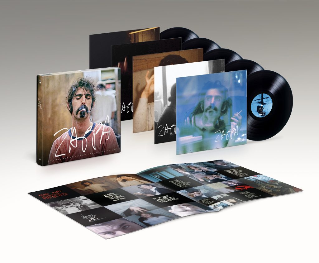 'Zappa Original Motion Picture Soundtrack' Available Now As 5LP Vinyl Box Set; Documentary Streaming On Hulu