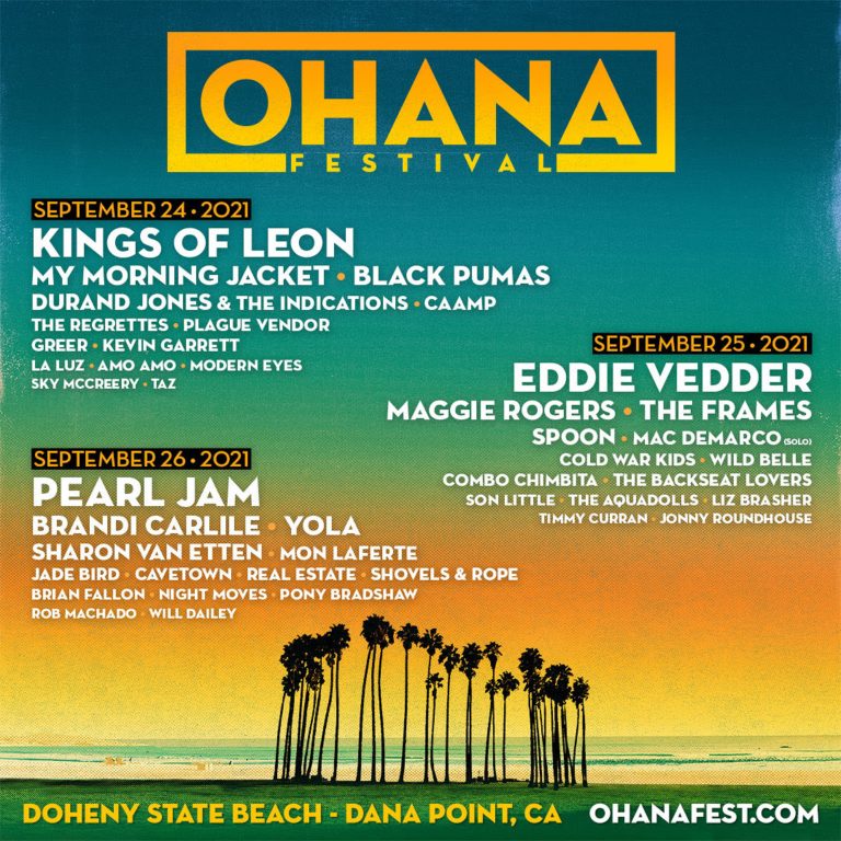 Ohana Festival Announces 2021 Lineup