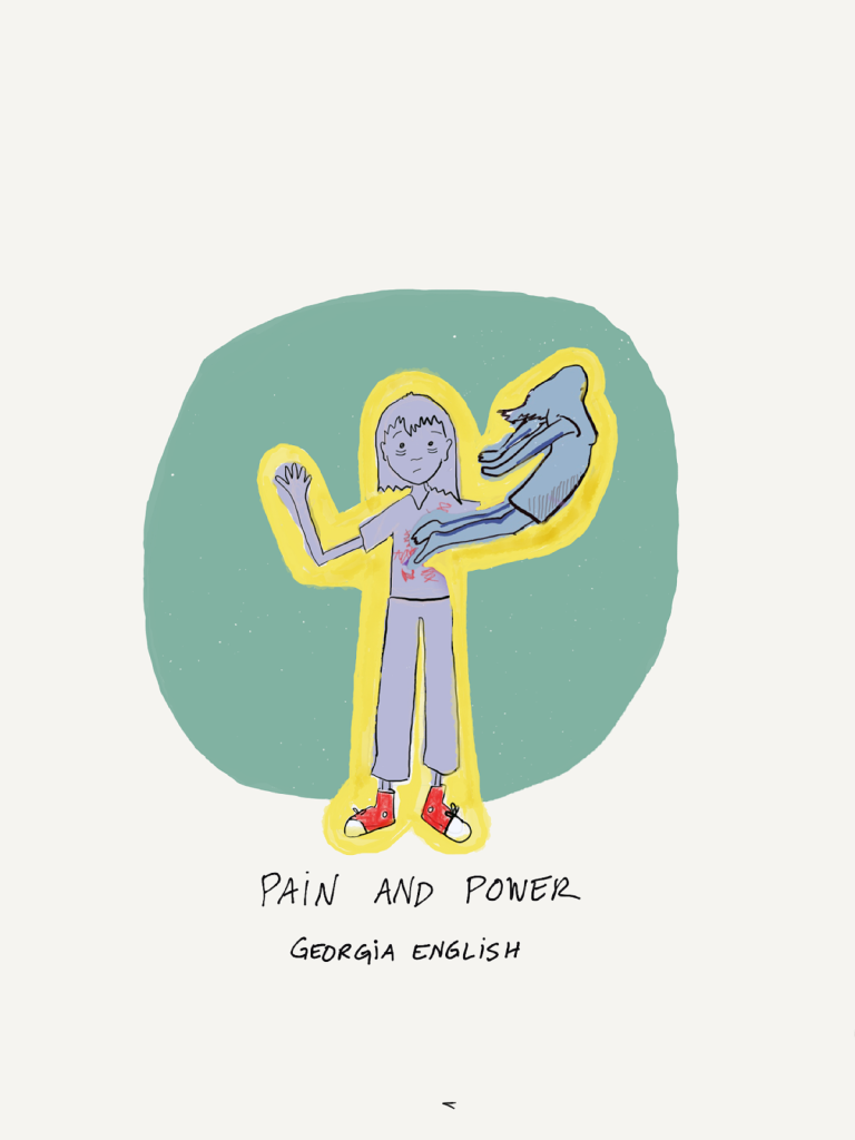 Georgia English announces first-of-its-kind illustrated album “Pain and Power”