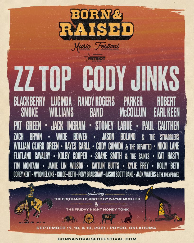 Born & Raised Music Festival Announces 2021 Inaugural Lineup