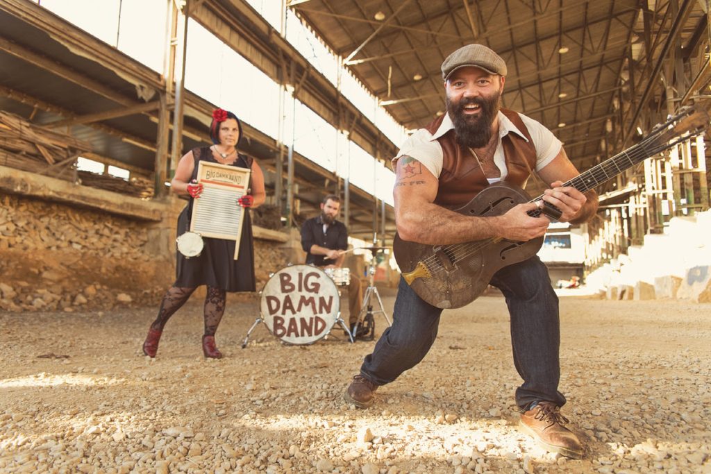 Reverend Peyton's Big Damn Band on the road, joining ZZ Top for support dates