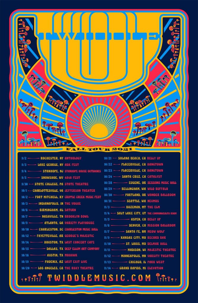 TWIDDLE ANNOUNCES 2021 FALL TOUR DATES